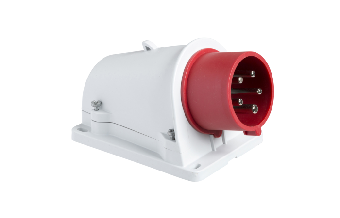Kištukas CEE v/t 5P 32A 400V IP44 6h kampinis PratiKa - SCHNEIDER ELECTRIC