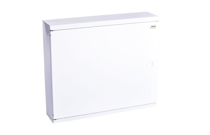 Skydelis v/t 66 modulių IP30 baltos durys EMFS2 66W - NOARK