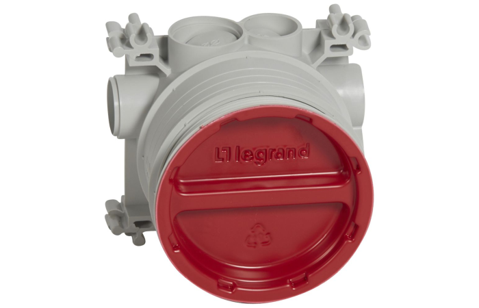 Dėžė į grindis plastikinė D80 elektros lizdui - LEGRAND