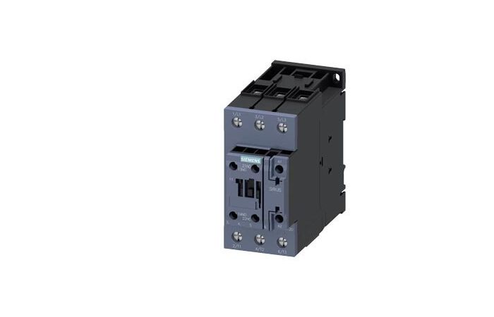 Kontaktorius 3P 37kW 1no+1nc 175-280V AC/DC S2 - SIEMENS