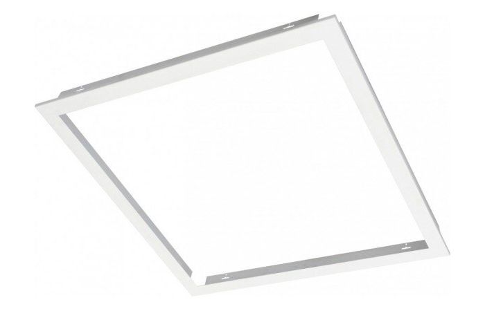 Rėmas į/l šviestuvo 600x600mm panelė baltas G090 G088 G67 Recessed MTG FRAME S626x626 RAL9003 - NORTHCLIFFE