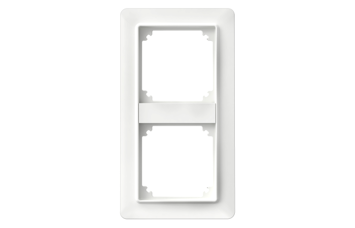 Rėmelis dvivietis baltas EXXACT - SCNHEIDER ELECTRIC