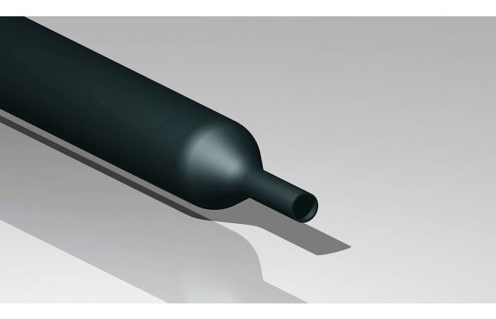 Vamzdelis termosusitraukiantis be klijų 5.0-2.3mm juodas L-100m - CIMCO