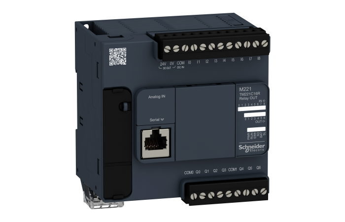 Valdiklis 16I/O 100-240V AC Modicon M221 - SCHNEIDER ELECTRIC