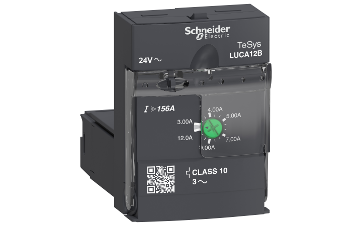 Modulis apsaugos 3-12A 24V AC CL 10 LUCA TeSys - SCHNEIDER ELECTRIC