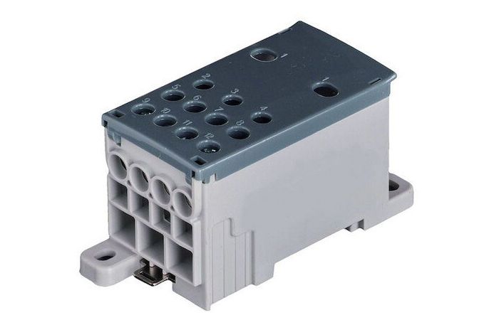 Gnybtas atsišakojimo 250A 1x150, 3x35, 8x16mm2 Al/Cu PPVB 25038 - PROTEC