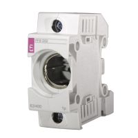 Lizdas saugikliui 1P D02 ant DIN bėgelio PFB - ETI