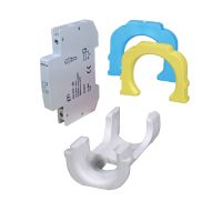 Įdėklas saugikliui 10A D01 raudonas STV D02 - ETI