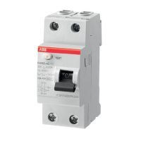 Relė srovės nuotėkio RCCB 2P 25A 30mA AC-tipas FH202AC-25/0.03 - ABB