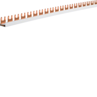 Šyna komutacinė 1P 10mm2 57 modulių šakutė - HAGER