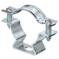 Apkaba 30-36mm kabelių ir vamzdžių tvirtinimui su skyle karštai cinkuota ASL 733 36 FT - OBO BETTERMANN