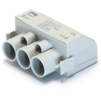 Gnybtas atsišakojimo 3x6-35/50mm 2x1.5-6mm pilkas į atramą - FTG