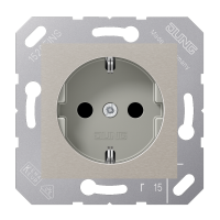 Lizdas p/t SCHUKO platinos-pilkos spalvos 16A 250V CD - JUNG