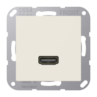 Lizdas p/t dramblio kaulo spalvos HDMI A - JUNG