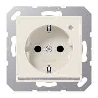 Lizdas p/t SCHUKO su apšvietimu dramblio kaulo spalvos A - JUNG