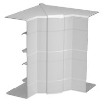 Kampas vidinis 53x165 paslankus Rapid 45-2 be halogenų baltas RAL9010 GK-IH53165RW - OBO BETTERMANN