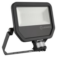 Prožektorius LED 50W IP65 4000K 5500lm juoda su judesio jutikliu Floodlight - LEDVANCE