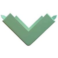 Kampas išorinis 40x90 PLFAE baltas RAL9010 - PROTEC