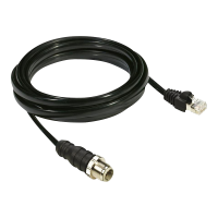 Kabelis perdavimo L-2.5m mini DIN/RJ45 Uni-Telway/Modbus XBT Harmony - SCHNEIDER ELECTRIC