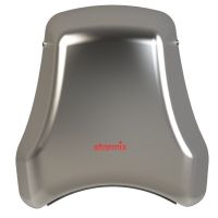 Džiovintuvas rankų 1.55kW 230V 38l/s 345km/h 71db 17sek su šildymu plieninis T-C1 M - STARMIX