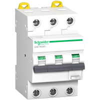 Relė srovės nuotėkio RCBO 3P 10A C 30mA su automatu A-tipas IC60 Acti9 - SCHNEIDER ELECTRIC