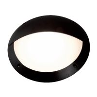 Šviestuvas v/t 75W E27 IP66 IK10 D-300mm juodas WL HM HALFMOON - BEGHELLI