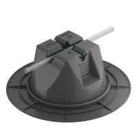 Laikiklis vielai 8-10mm stoginis su padidintu pagrindu 165 MBG-8-10 200 - OBO BETTERMANN