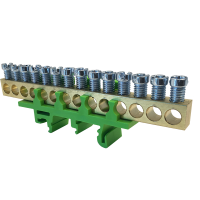 Gnybtas įžeminimo 14x16mm2 žalias IP00 PE14 - MOREK