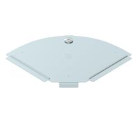 Dangtis 90 laipsniu kampui su fiksatoriumi cinkuotas RBD 90 150 FS - OBO BETTERMANN