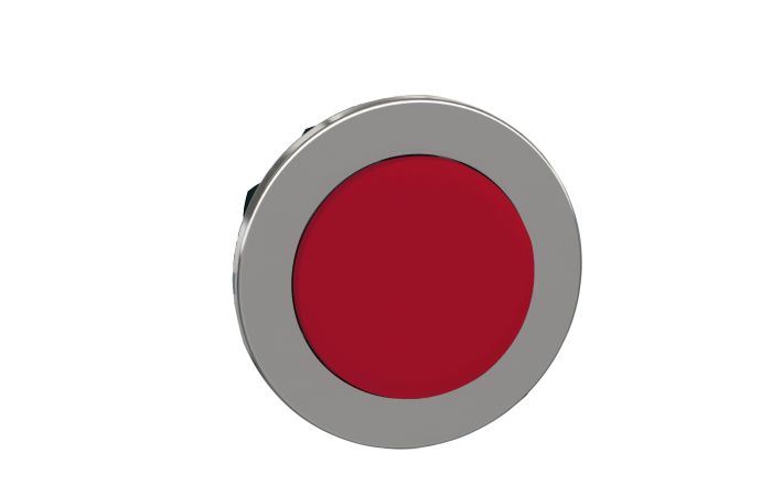 Galvutė mygtukui raudona iškili su fiksacija 30.5mm metalinė IP66 ZB4F Harmony - SCHNEIDER ELECTRIC