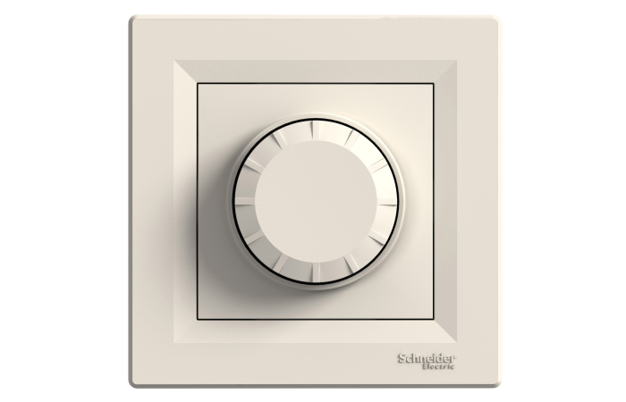 Reguliatorius šviesos p/t pasukamas 40W-600W dramblio kaulo spalvos Asfora - SCHNEIDER ELECTRIC