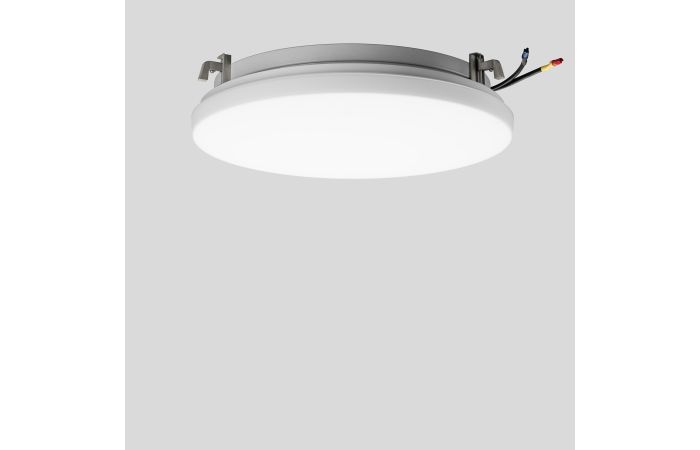 Šviestuvas į/l LED 47.6W 3000K 3651lm D-435mm H-90mm baltos spalvos - BEGA