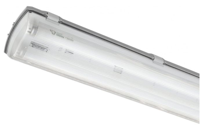 Šviestuvas v/t 2xG13 IP66 1572x146mm H-111mm Barat 258 I19 LED ABS/PMMA - NORTHCLIFFE