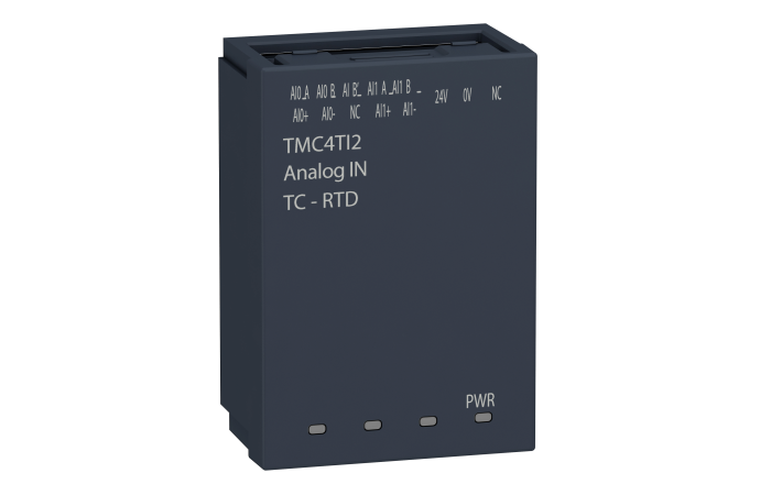 CARTRIDGE M241-2 TEMPE URE INPUTS, TMC4TI2, AUTOMATION CONTROLLERS, FLEXIBLE MACHINE CONTROL, OPTIMIZED FLEXIBLE MACHINE CONTROL - SCHNEIDER ELECTRIC (pavadinimas tikslinamas)