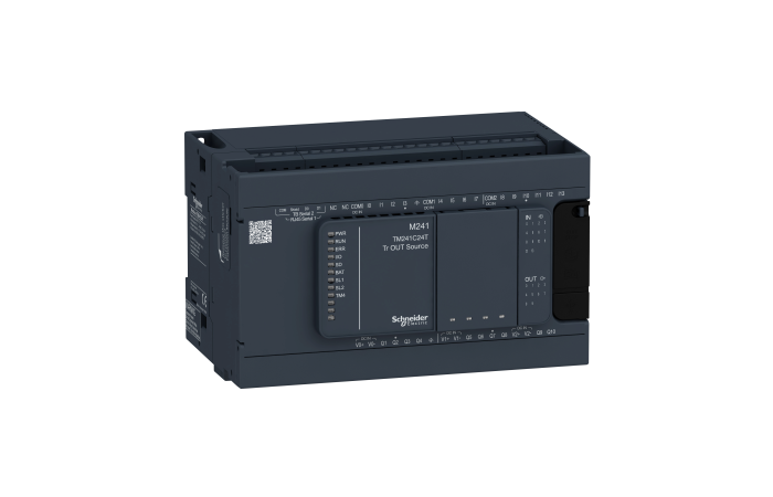 CONTROLLER M241-24IO T NP, TM241C24T, AUTOMATION CONTROLLERS, FLEXIBLE MACHINE CONTROL, OPTIMIZED FLEXIBLE MACHINE CONTROL - SCHNEIDER ELECTRIC (pavadinimas tikslinamas)