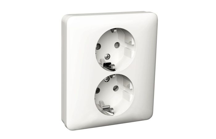 Dso Cover Schuko Proje White (Screwle, WDE002597, WIRING DEVICES, EXXACT, ELECTROMECHANICAL INSERTS - SCHNEIDER ELECTRIC (pavadinimas tikslinamas)