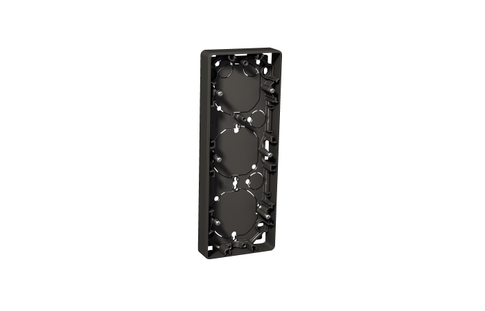 Exxact surface box 3-g 21mm IP21 anth, WDE003353, WIRING DEVICES, EXXACT, ELECTROMECHANICAL INSERTS - SCHNEIDER ELECTRIC (pavadinimas tikslinamas)