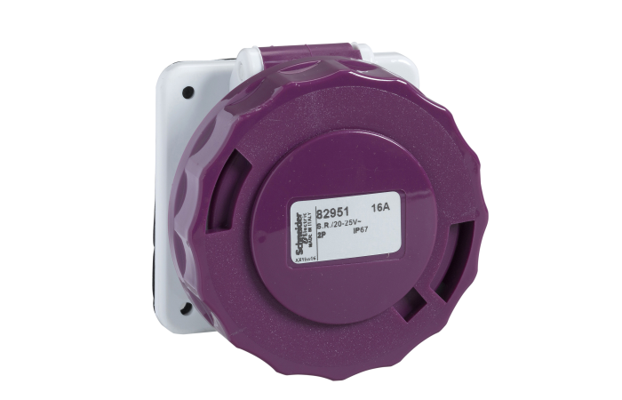 Lizdas CEE į/l 3P 16A 20-25V IP67 PK Mureva - SCHNEIDER ELECTRIC