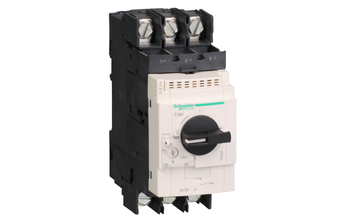 TeSys automatinis jungiklis variklio apsaugai GV3P., GV3P506, , CONTACTORS & MOTOR PROTECTION STANDARD OFFER < 150, GV3 MOTOR CIRCUIT BREAKERS - SCHNEIDER ELECTRIC (pavadinimas tikslinamas)