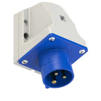 Kištukas CEE v/t 3P 16A 230V IP44 - PCE