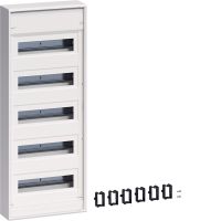 Skydelis v/t 60 modulių IP30 be durelių spyruokliniai gnybtai - HAGER