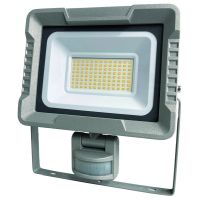 Prožektorius LED 30W IP65 4000K 4050lm su judesio jutikliu PLEDWSTB30 - PROTEC
