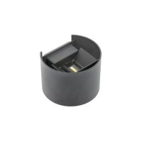 Šviestuvas v/t LED 7W IP54 2700/4000/6500K 540lm 136x117mm H-100mm apvalus pilkas MISSOURI CCT - GTV