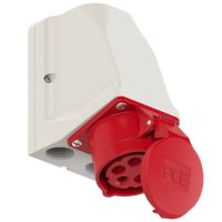 Lizdas v/t CEE 5P 16A 400V 6h IP44 - PCE