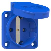 Lizdas SCHUKO į/l 16A 230V IP54 mėlynas - PCE