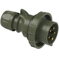 Kištukas CEE a/k 5P 16A 400V 6h IP67 žalias SHARK - PCE