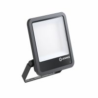 Prožektorius LED 117/133W IP66 4000K 17500/20000lm 100 laipsnių su foto jutikliu juodas baltas FL 200 PCELL P 133W 840 20KLM PSBK - LEDVANCE