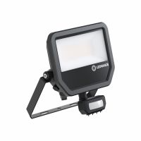 Prožektorius LED 27/41W IP66 4000K 4000/6000lm 100 laipsnių su judesio jutikliu juodas FL 50 SN P 41W 6KLM 840 PS SY100BK - LEDVANCE
