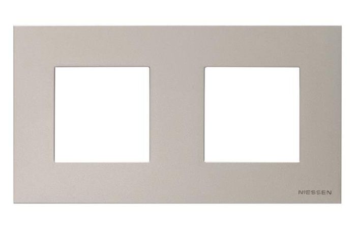 Rėmelis dvigubas sidabrinės spalvos N2272 PL Zenit - ABB