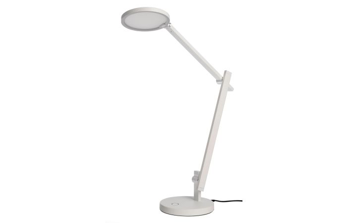 Šviestuvas stalinis LED 12W 3000K 950lm D-150mm H-480mm dimeriuojamas baltos spalvos ADHARA - DEKO LIGHT